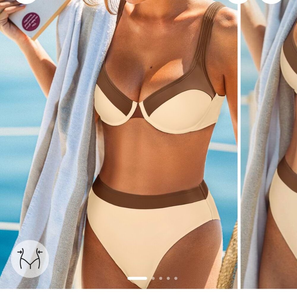 Beyond Nature Tummy Control Bikini Set